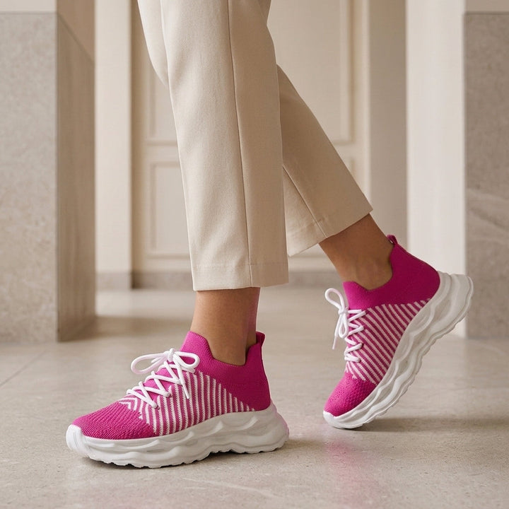 Women's Orthopedic Sneakers for Comfort and Support Pink