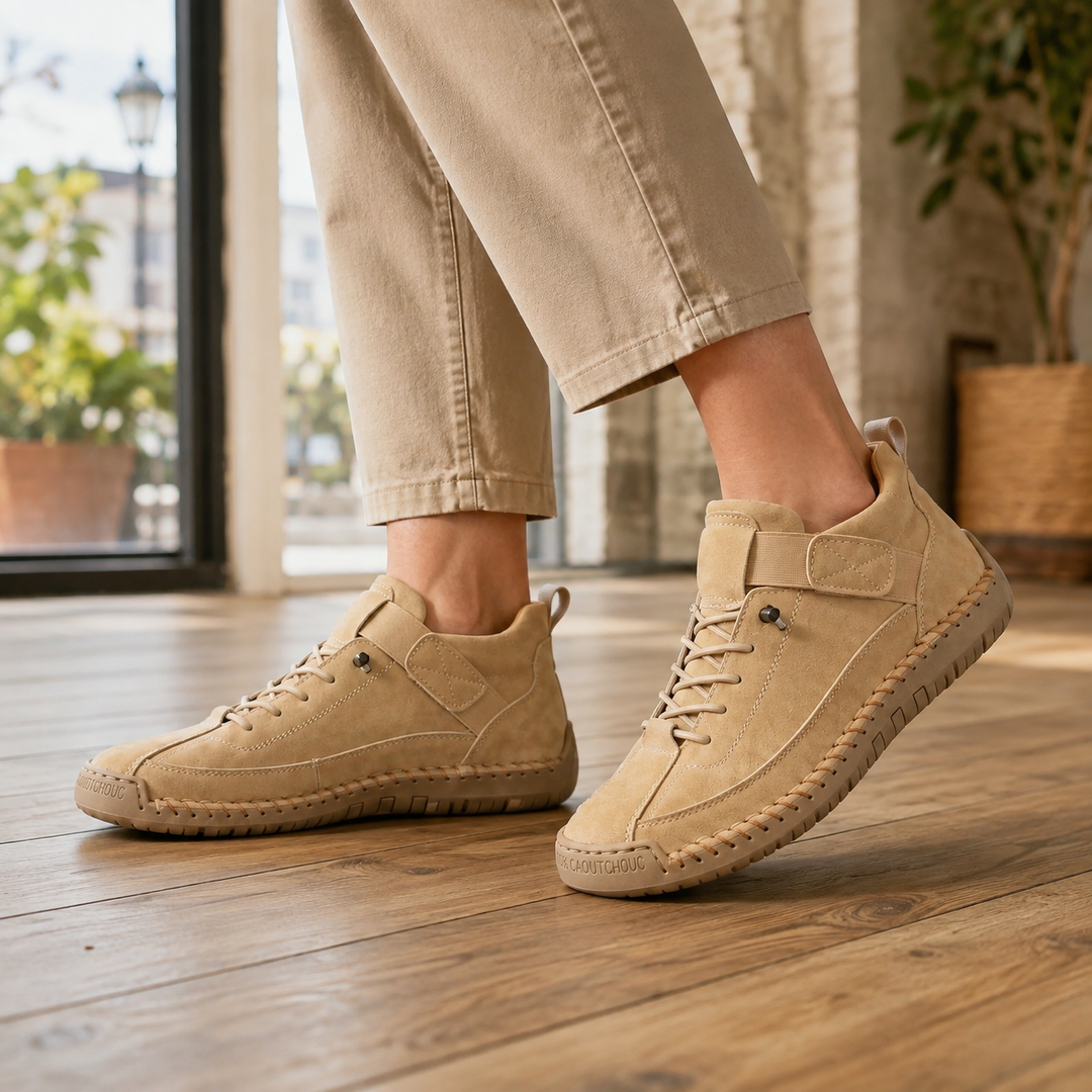 Women's Orthopedic Sneakers for Comfort and Support Beige