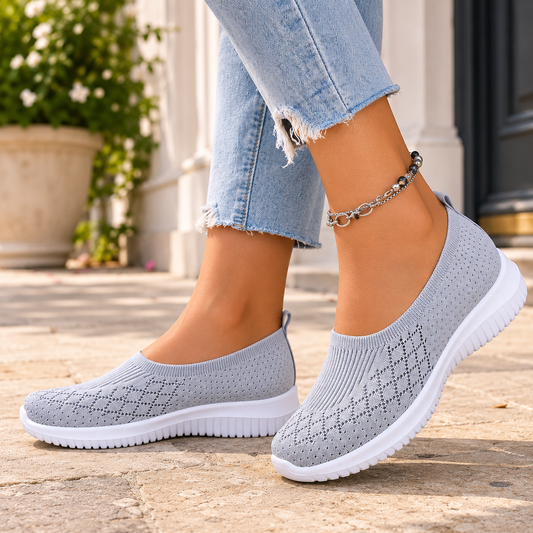 Women's Orthopedic Sneakers for Comfort and Support Gray