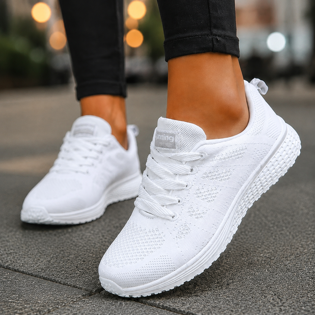 Women's Orthopedic Sneakers for Comfort and Support White