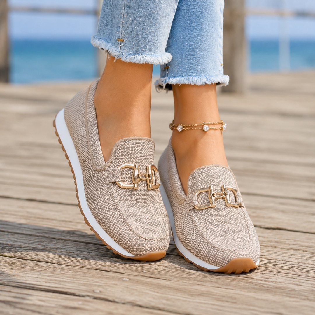 Women's Orthopedic Sneakers Beige