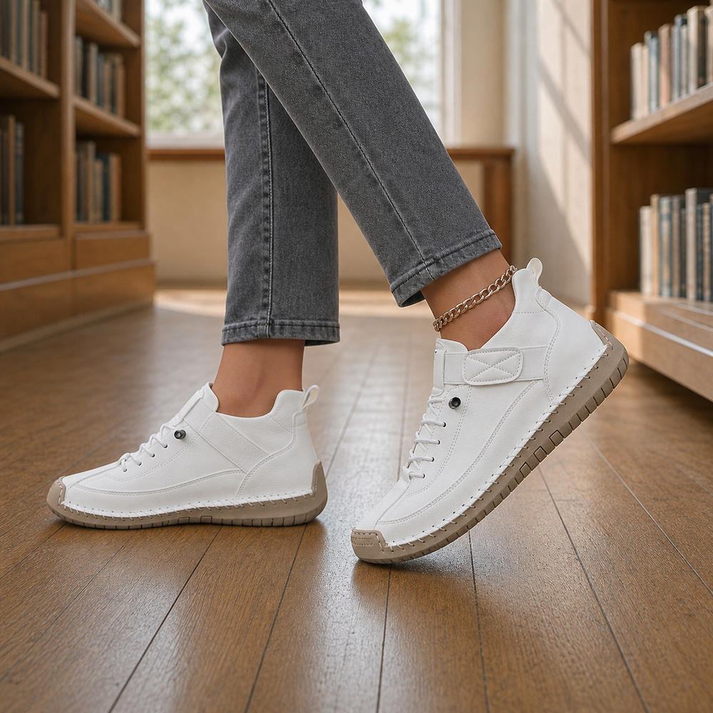 Women's Elastic Lace Sneakers