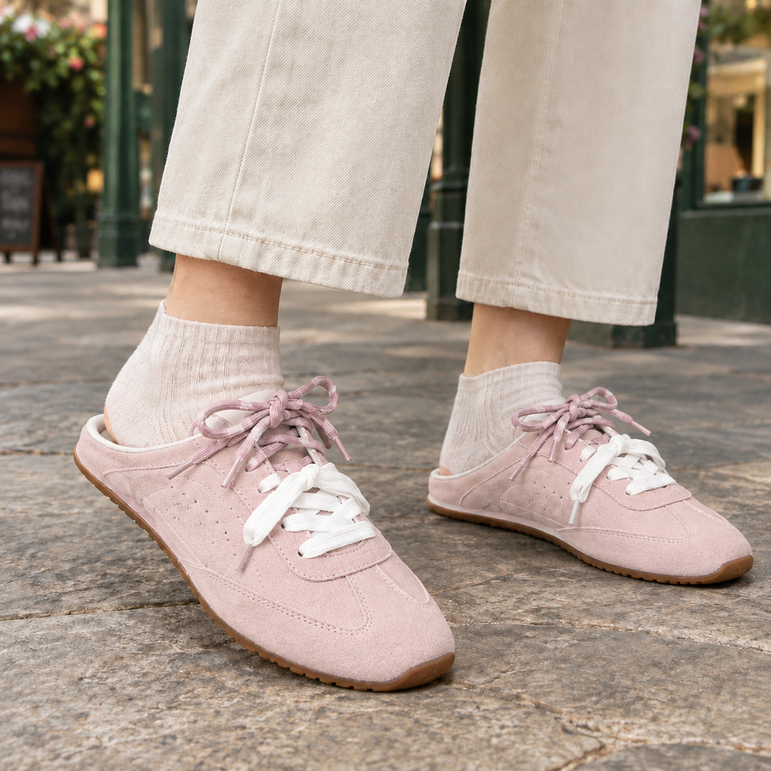 Women's Backless Sneakers Pink