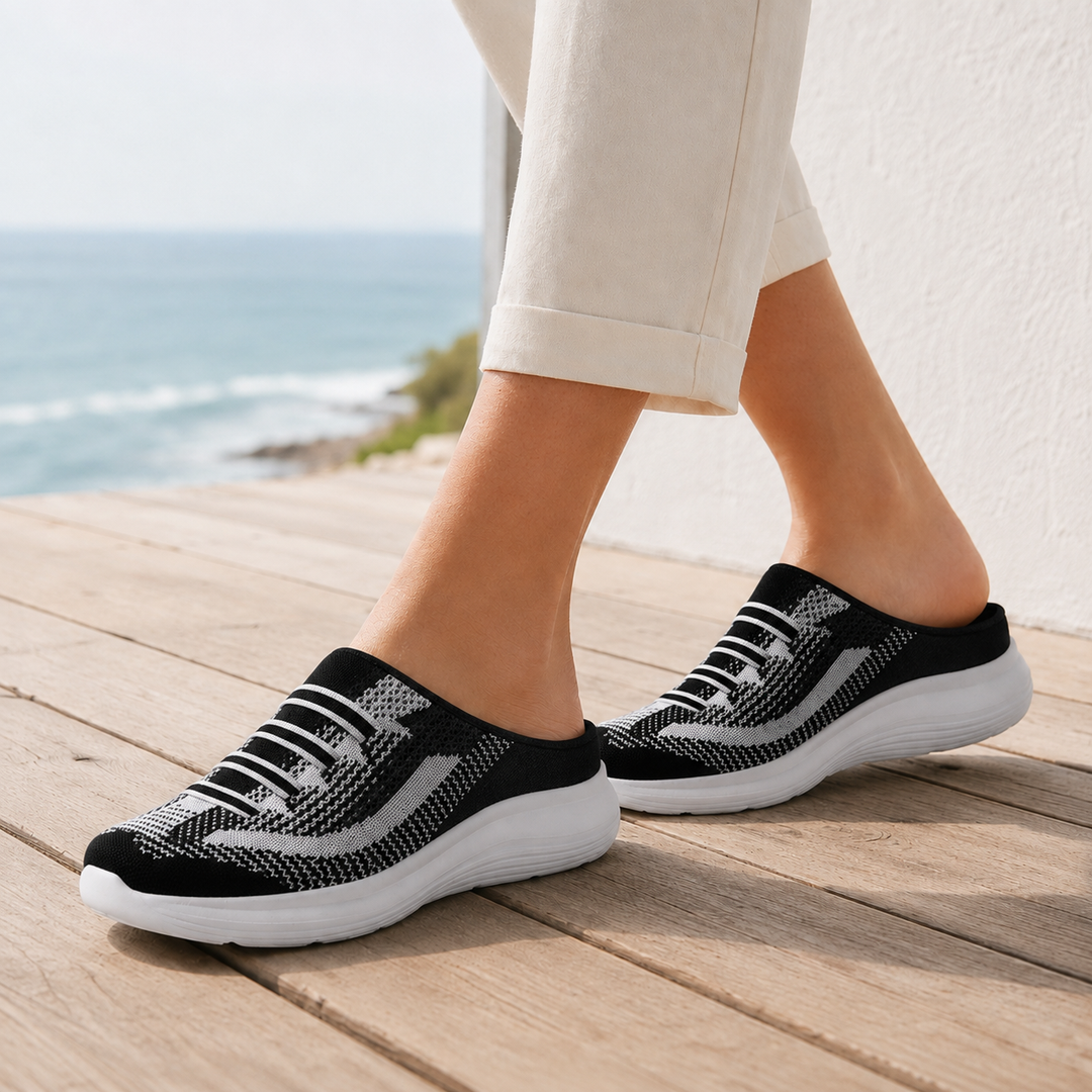 Women's Slip-On Casual Sneakers Black