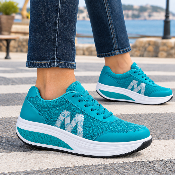 Women's Orthopedic Sneakers for Comfort and Support Blue