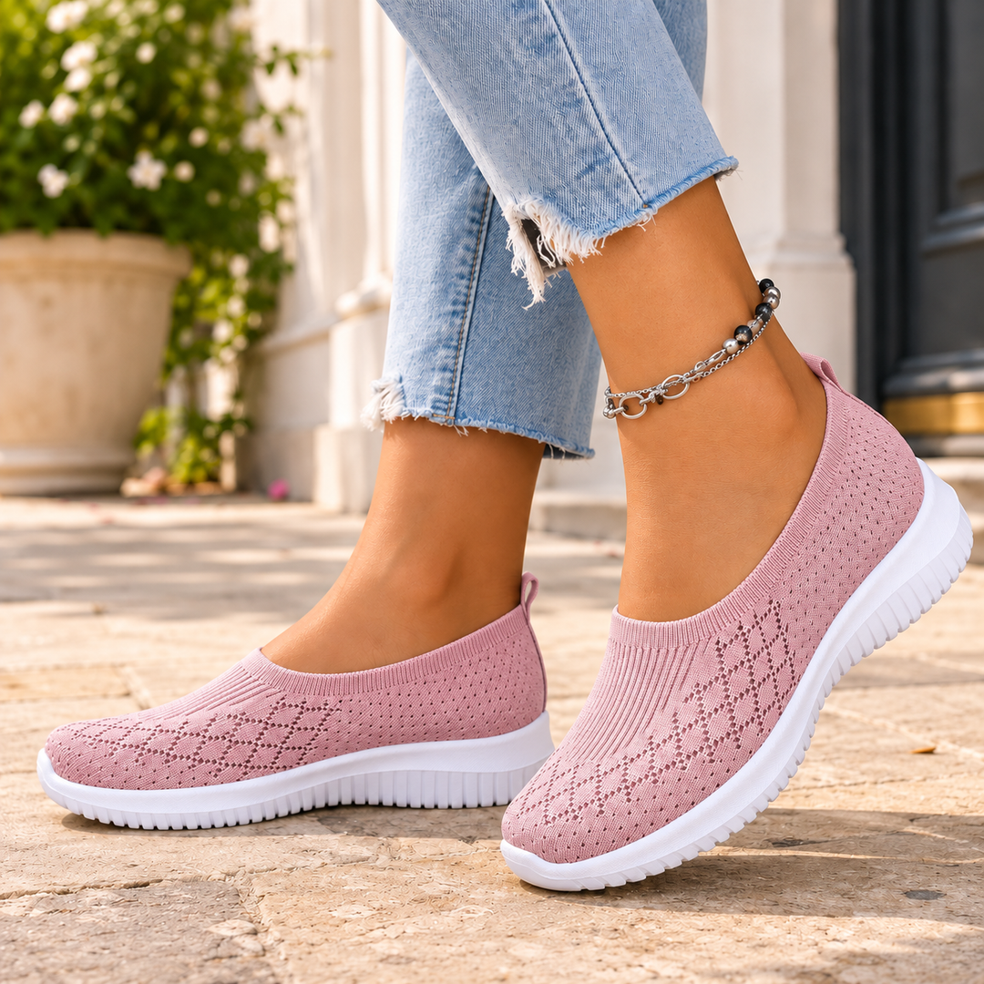 Women's Orthopedic Sneakers for Comfort and Support Pink