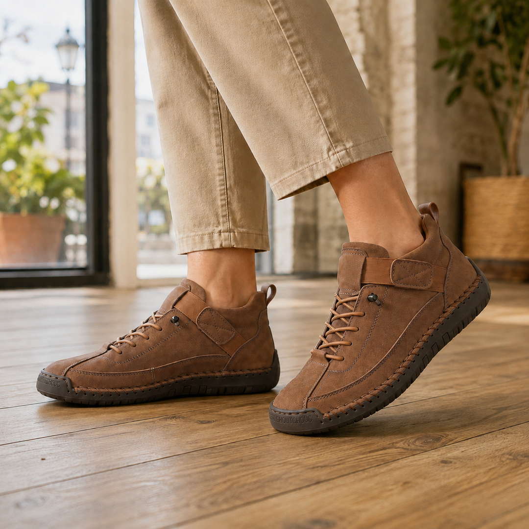 Women's Orthopedic Sneakers for Comfort and Support Brown