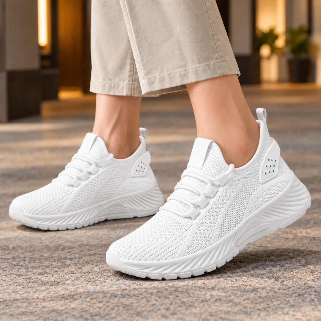 Women's Breathable Sneakers White