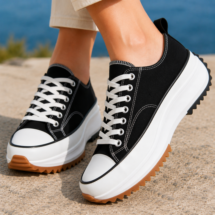 Women's Orthopedic Sneakers for Comfort and Support Black