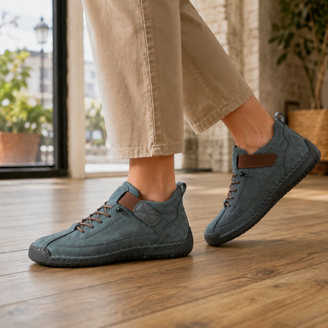 Women's Orthopedic Sneakers for Comfort and Support Green