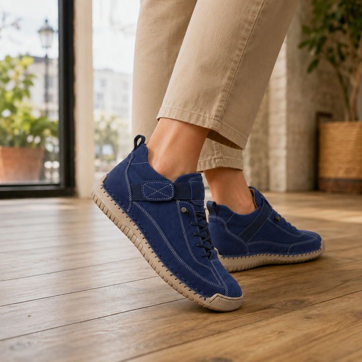 Women's Orthopedic Sneakers for Comfort and Support Blue