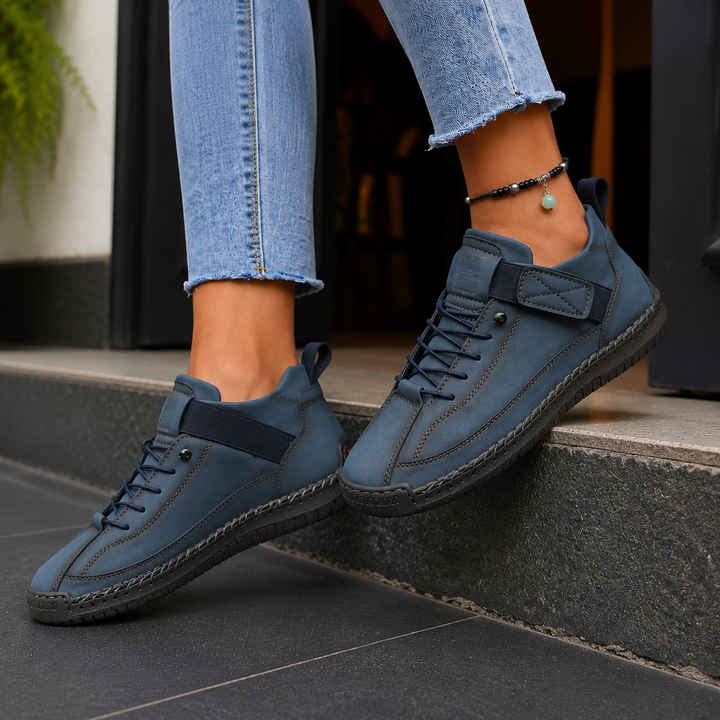 Women's Orthopedic Sneakers for Comfort and Support Dark Blue