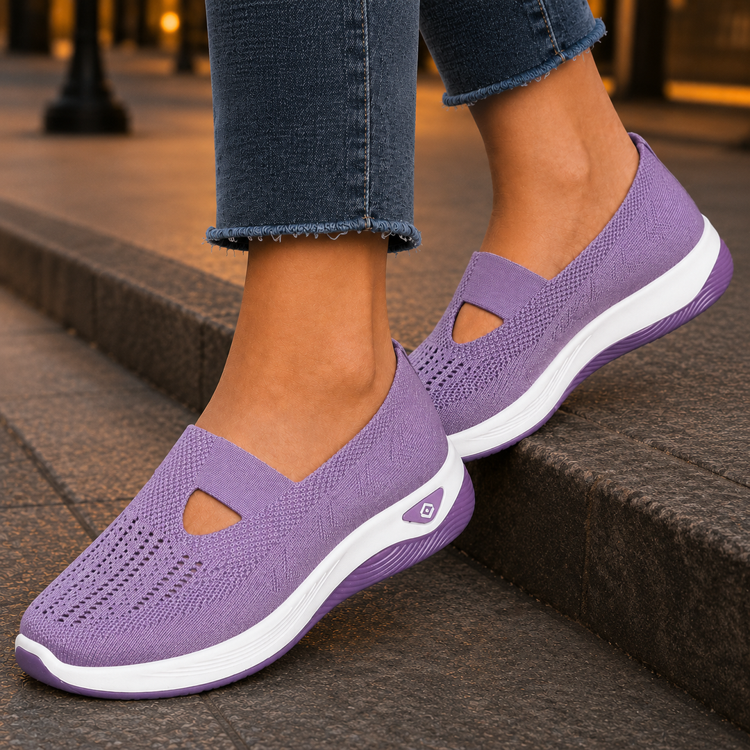 Women's Slip-On Sneakers Lilac Mist
