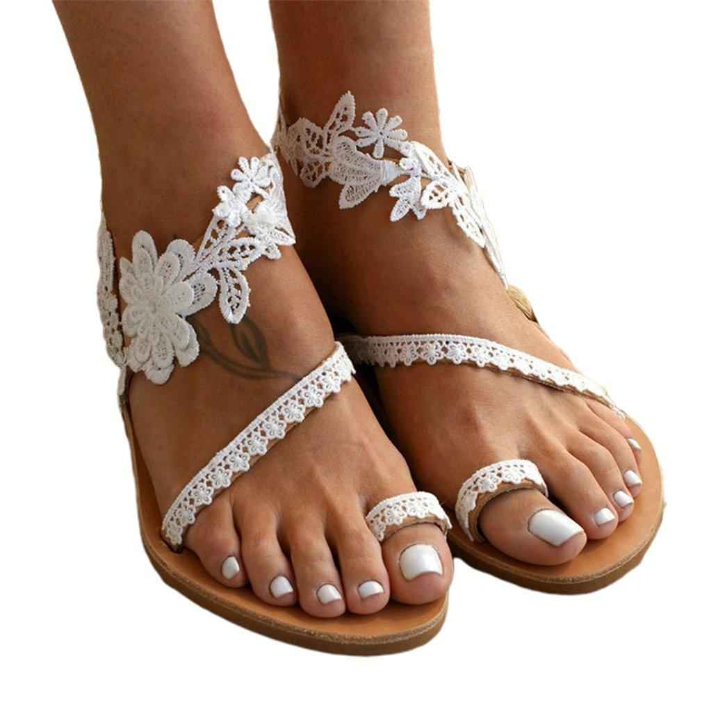 Women's Flat Lace Sandals
