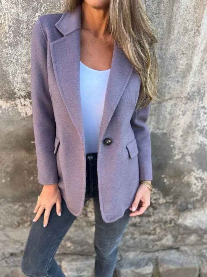 Women's Winter Blazer - Stylish & Warm Outerwear