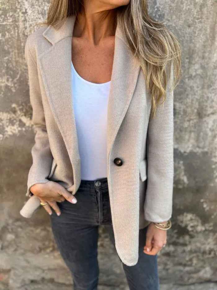 Women's Winter Blazer - Stylish & Warm Outerwear