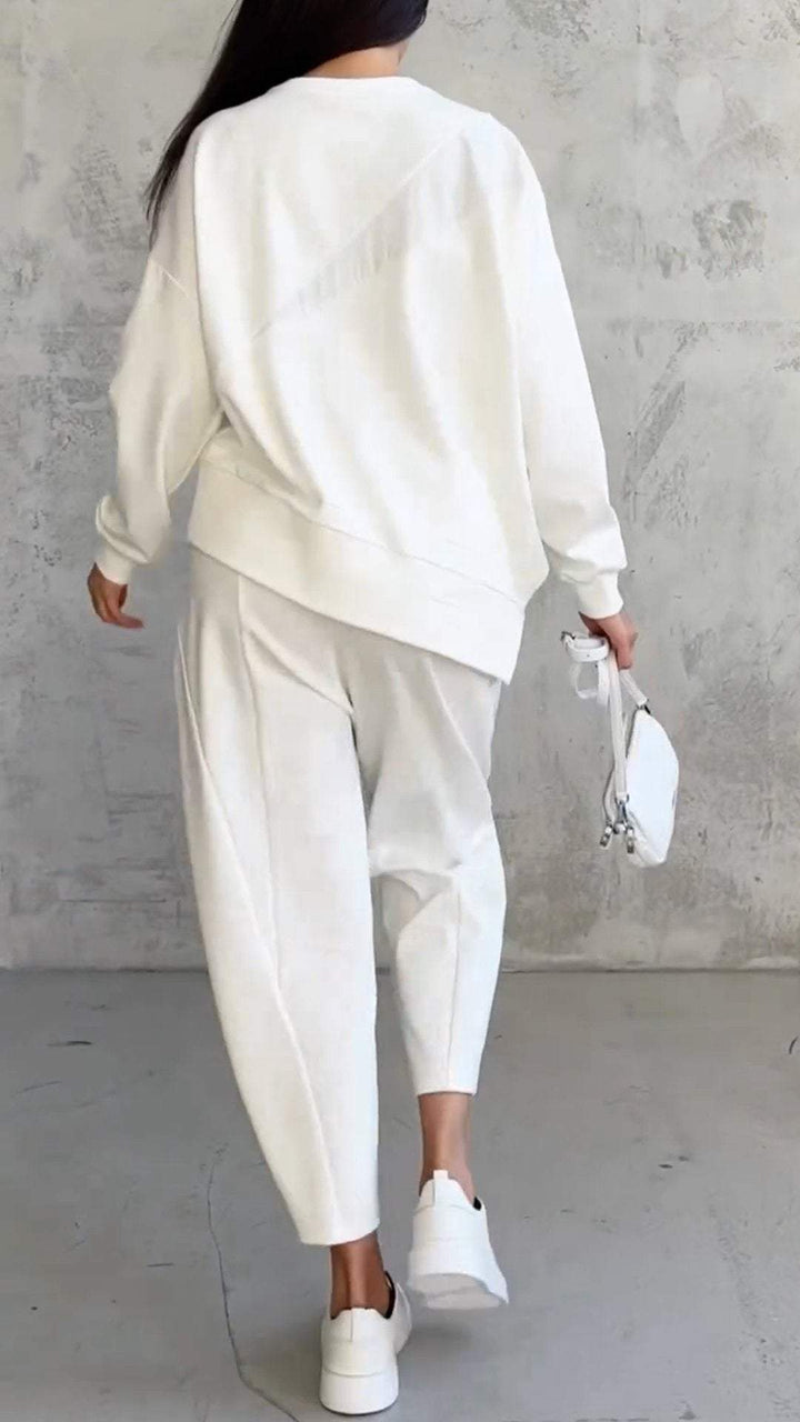 Chic Women's Two-Piece Set for Casual Comfort