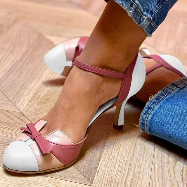 Donna | Elegant Heel Sandals White