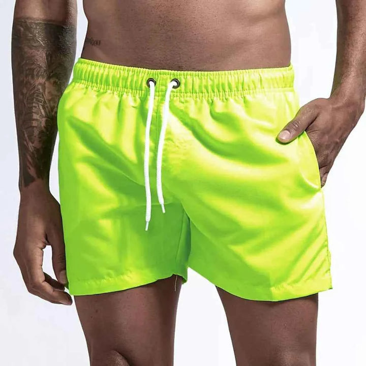 Men's Quick-Dry Swim Trunks Mint Green