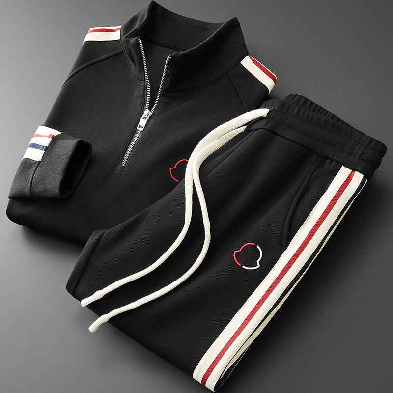 Premium Tracksuit Set Black