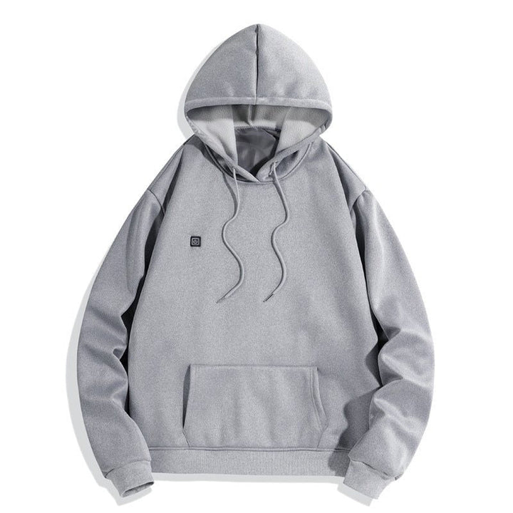 Women's Heated Pullover Hoodie for Comfort and Warmth