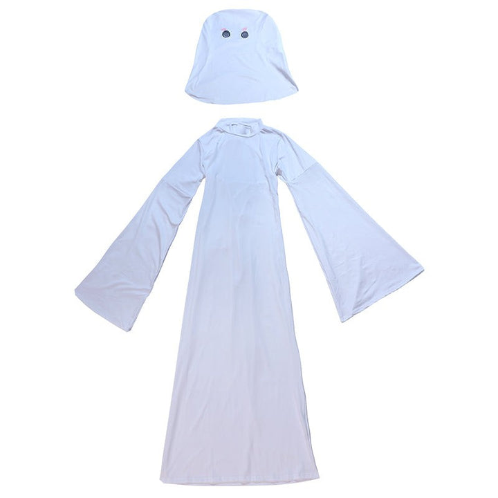 Kostým nevěsty ducha od Halloween's s dlouhými šaty a závojem
