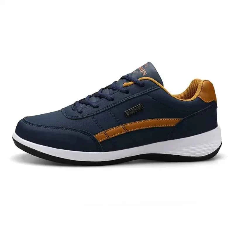 Men's Casual Lace-Up Sneakers - Stylish Footwear