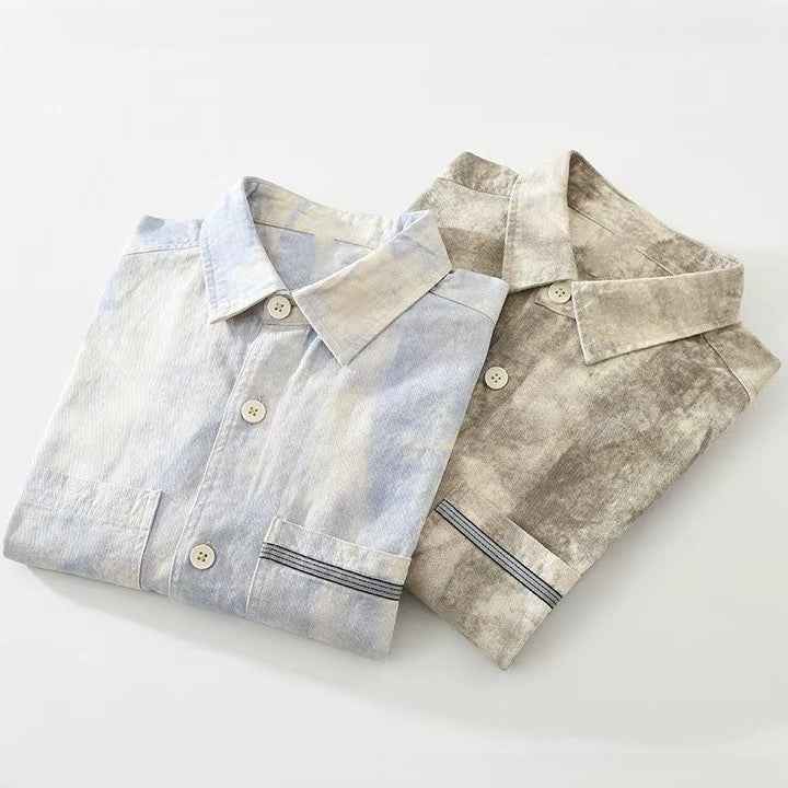 Men's Coastal Button-Up Shirt