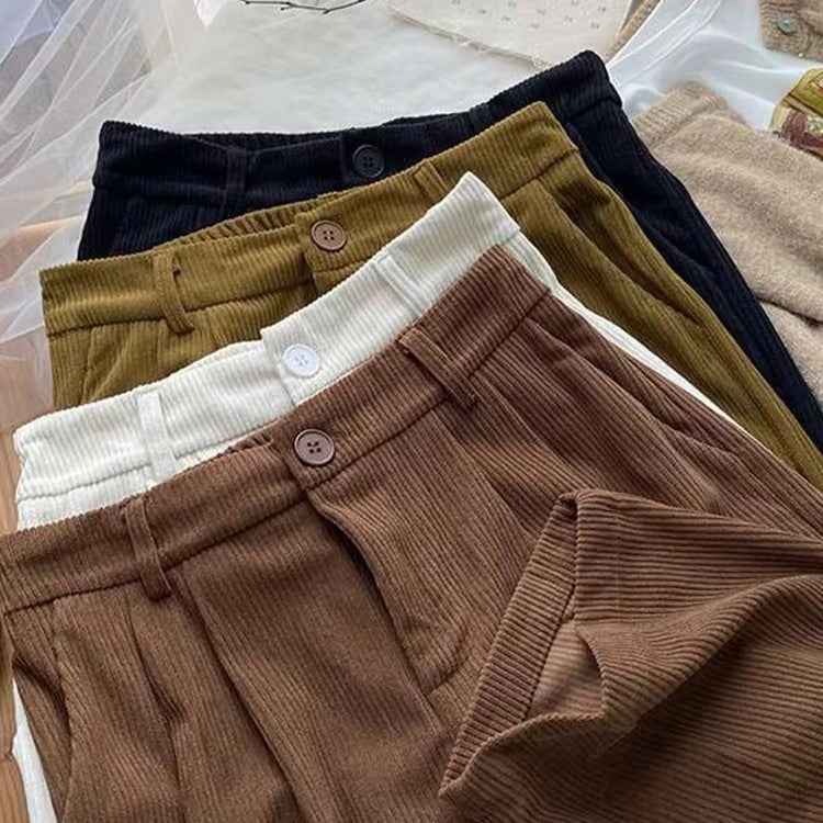 Women's Corduroy Pants - Stylish and Comfortable