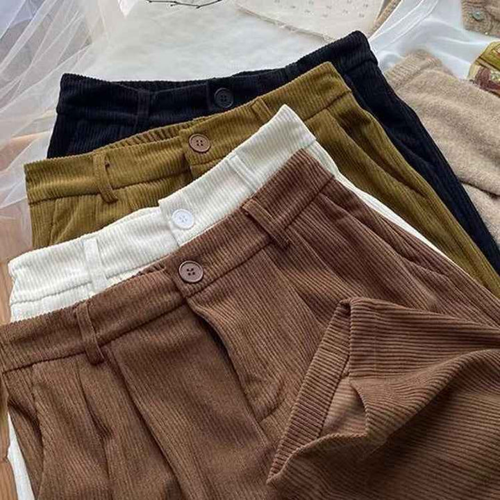 Women's Corduroy Pants - Stylish and Comfortable