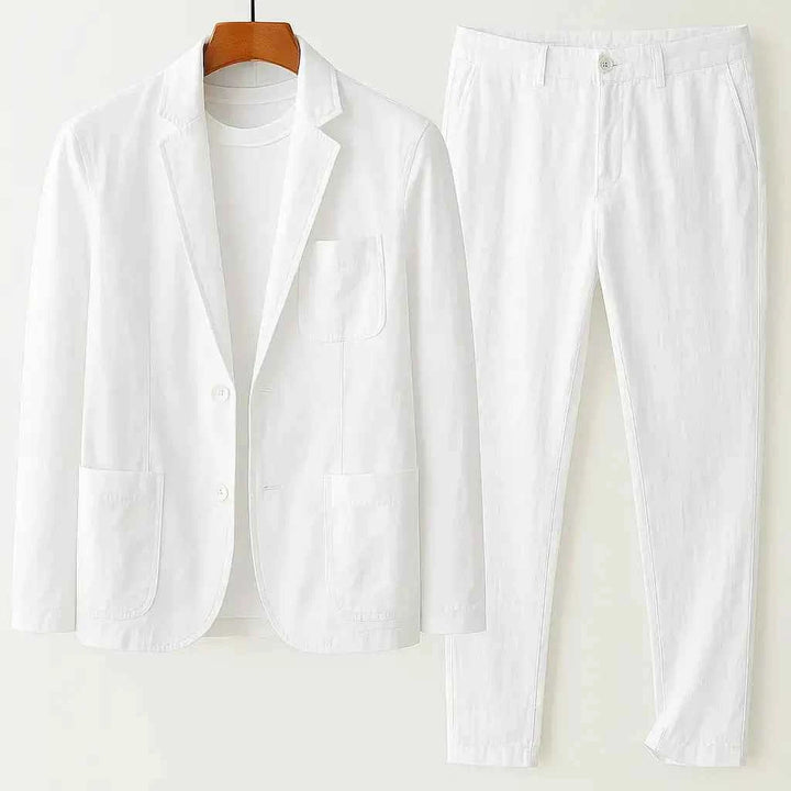 Men's Italian Lounge Suit White