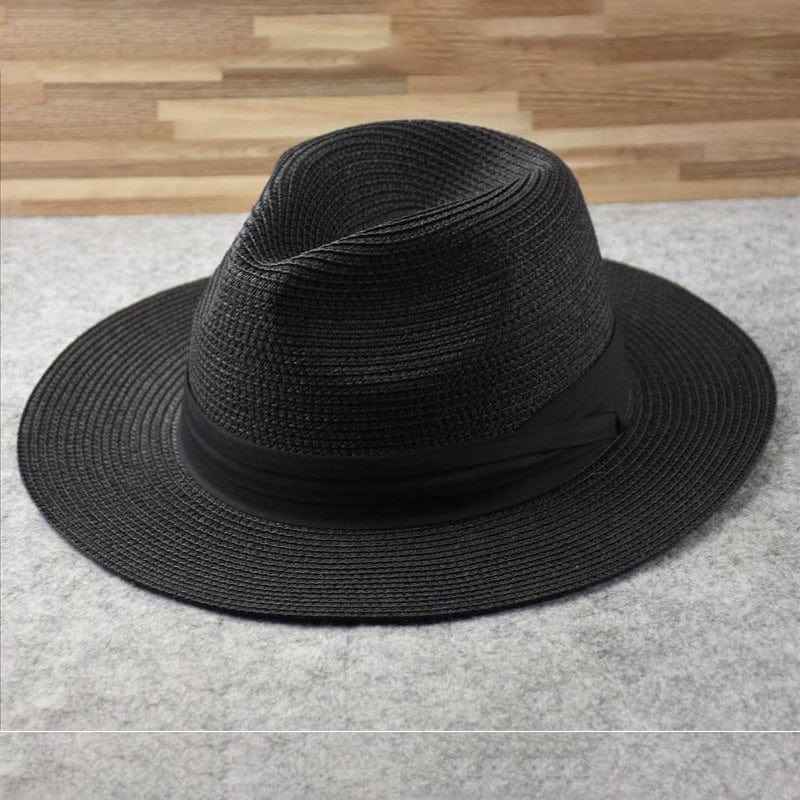 Handmade Panama Hat – Timeless Summer Style for Men & Women Black
