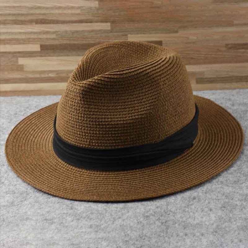 Handmade Panama Hat – Timeless Summer Style for Men & Women Brown