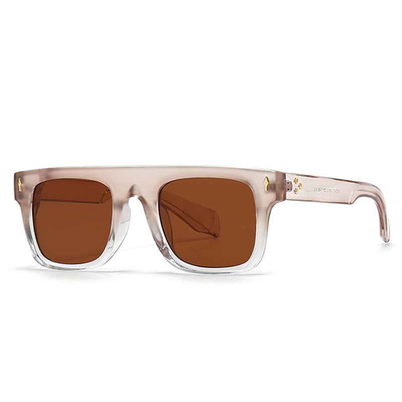 Stylish Polarized Sunglasses for Ultimate UV Protection Champagne Tea