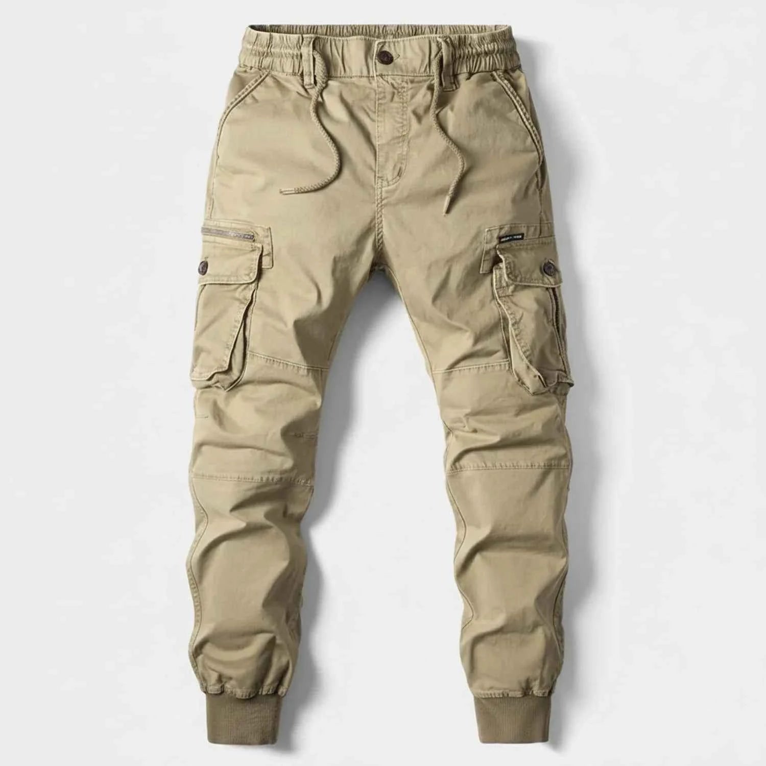 Men's Cargo Jogger Pants Khaki