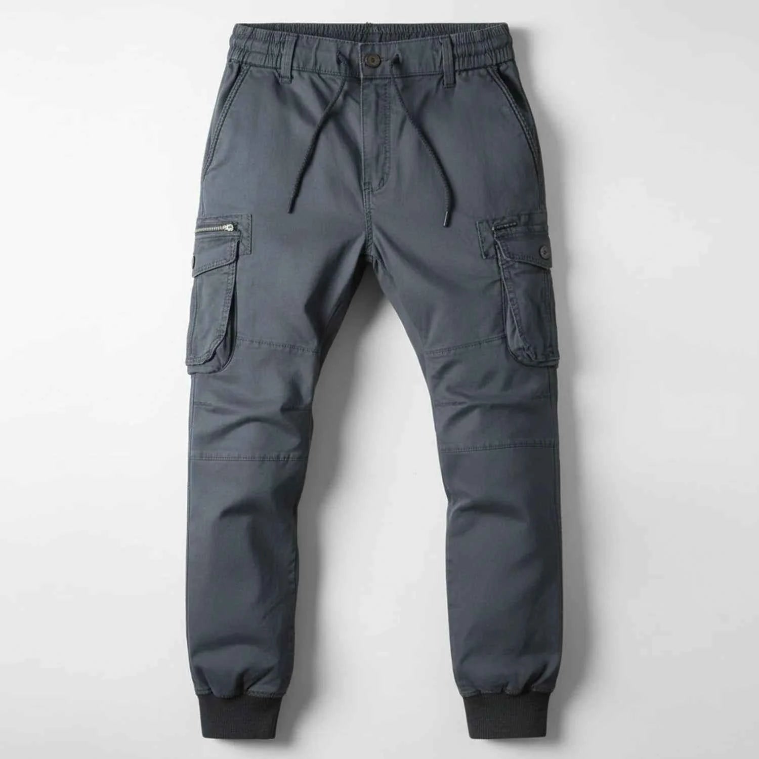 Men's Cargo Jogger Pants Gray
