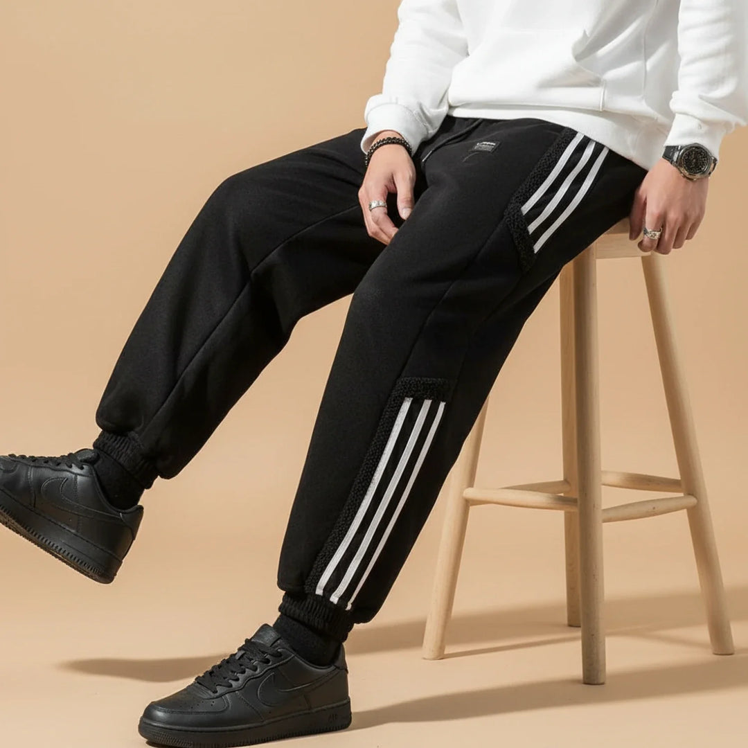 Men's Relaxed Fit Striped Pants