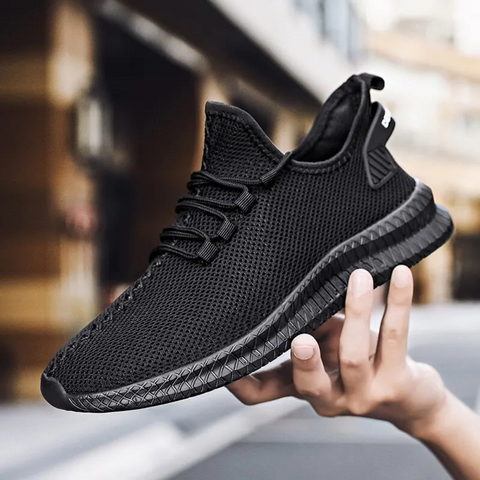 Men's Lightweight Orthopedic Walking Shoes Black