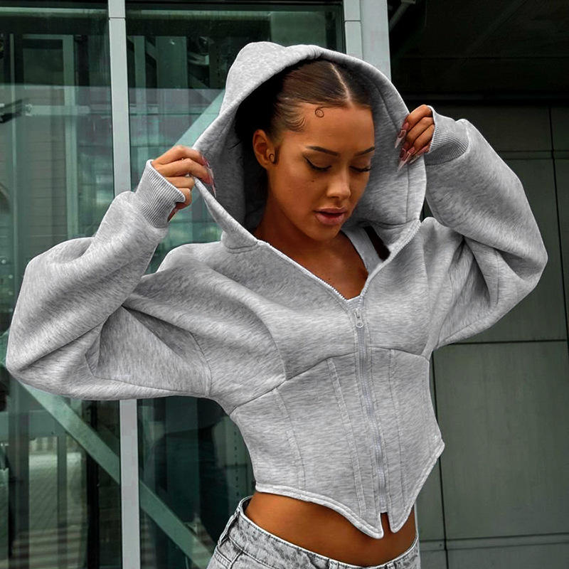 Women's Trendy Corset Hoodie