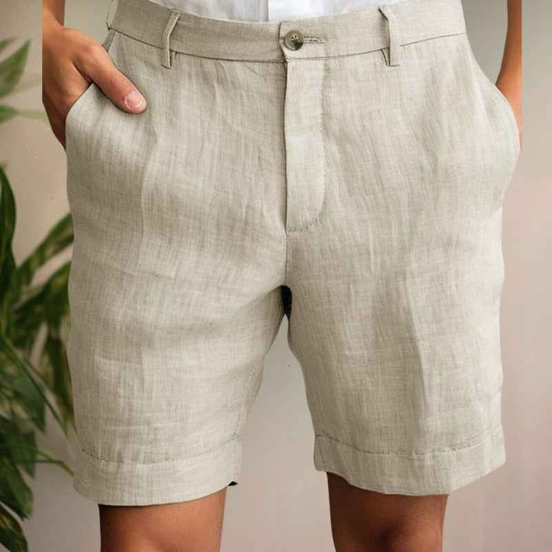 Leonard | Lightweight Men's Shorts Khaki
