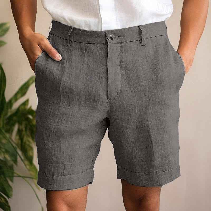 Leonard | Lightweight Men's Shorts Gray