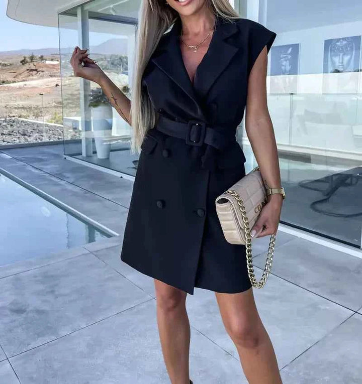 Women's Fromele Blazer Dress Black