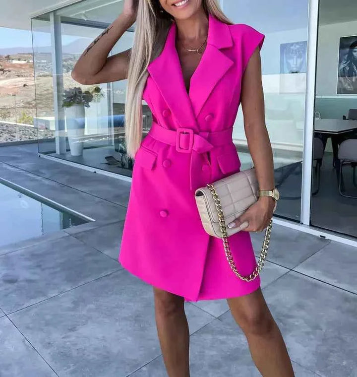 Women's Fromele Blazer Dress Pink