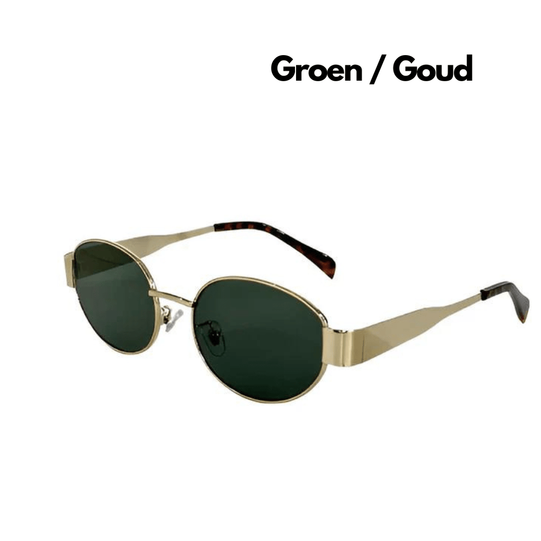 Isa-May | Women's Sunglasses - Trendy Style for Every Occasion Green Gold