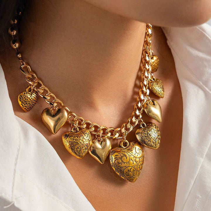 Classic Heart Jewelry Set