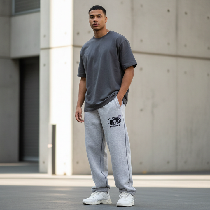 Y2K Retro Stripe Baggy Jogging Pants – Unisex Harajuku Streetwear