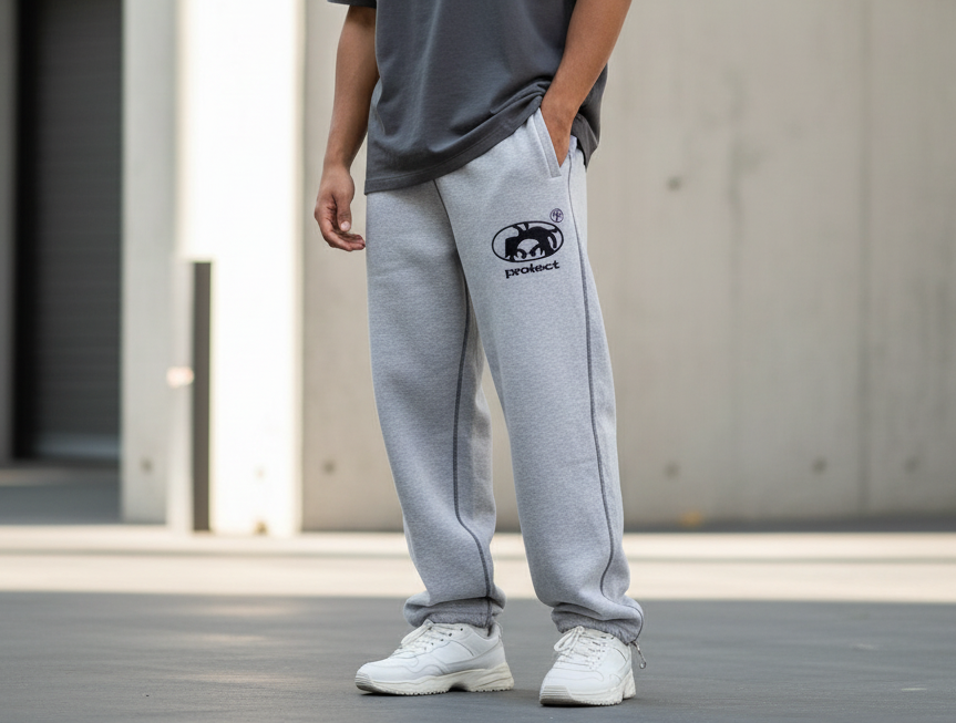 Y2K Retro Stripe Baggy Jogging Pants – Unisex Harajuku Streetwear 1