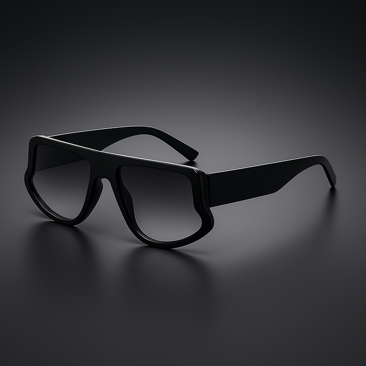 Trendy Wilder Style Sunglasses Obsidian Black