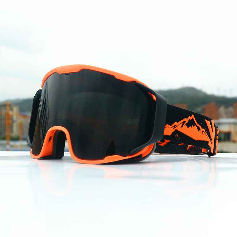 Polarized Snow Goggles for Ultimate Clarity Volcanic Orange