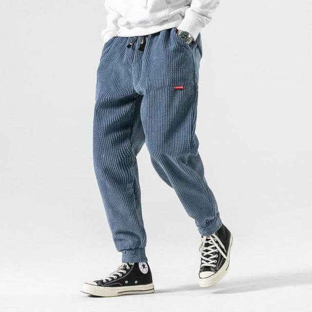 Men's Relaxed Fit Comfortable Corduroy Pants